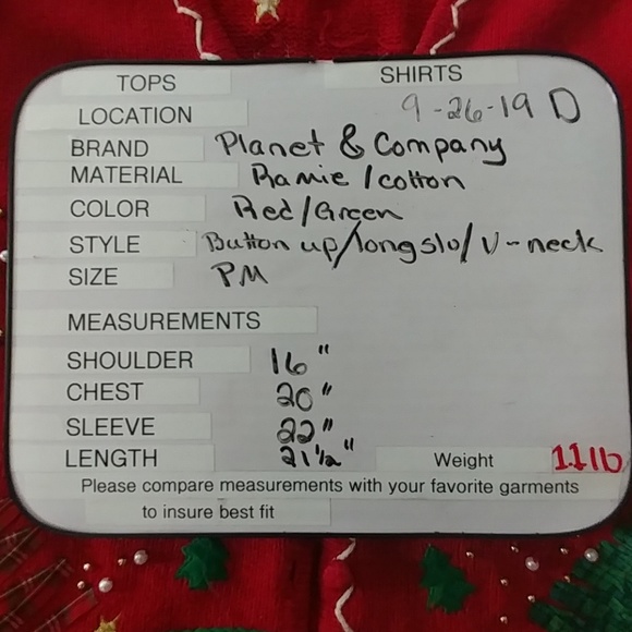 UGLY Christmas sweater button up - Picture 8 of 8